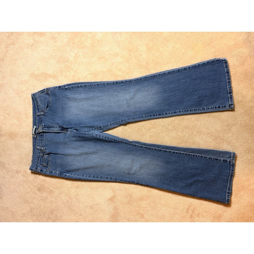 Levi's 515 Boot Cut Mid-Rise Jeans Womens Size 14 M Medium Wash Denim